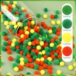 St. Patrick's Day Mini Pom Poms - 1000 Pack