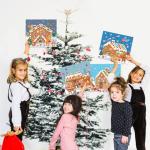 DIY Gingerbread House Stickers - 32 Sheets