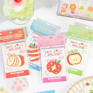 Cute Apple Theme Scrapbook Paper - 200 Sheets