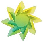 100 Colored Transparent Kite Paper Sheets - 6"x6