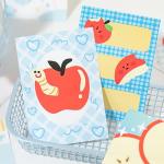 Cute Apple Theme Scrapbook Paper - 200 Sheets