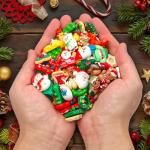 120 Pcs Christmas Resin Slime Charms Set