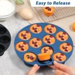 Webake Nonstick Mini Muffin Pan for Air Fryers
