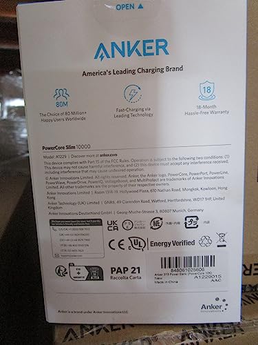 Anker PowerCore Slim 10000mAh Portable Battery Pack