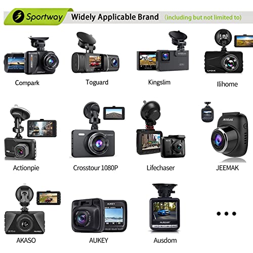 Sportway S10 Pro Suction Cup Dash Cam Mount