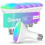 Govee RGBWW Smart Bulbs, 1200 Lumens, 6 Pack