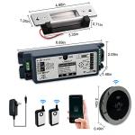 Smart Door Lock System with Alexa & App Control