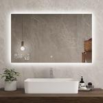 Smart Bathroom Mirror with Wi-Fi and LED Display