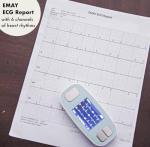 EMAY 6L Portable ECG Monitor with Heart Rate Tracking