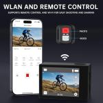 Syndesmos 4K Action Camera with Accessories Pack