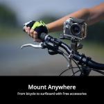 Dragon Touch Vision 3 4K Waterproof Action Camera