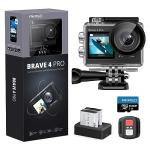 AKASO Brave 4 Pro Waterproof Action Camera Bundle