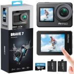 AKASO Brave 7 4K Action Camera with 64GB Card
