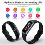 Fitness Tracker with Heart Rate and Sleep Monitor