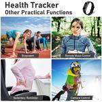 Fitness Tracker with Heart Rate and Sleep Monitor