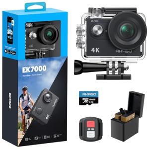 AKASO EK7000 4K Action Camera with 64GB Card