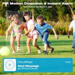 Wireless Video Doorbell with Ring Chime and AI Detection