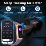 Smart Fitness Tracker with Heart Rate & Sleep Monitor