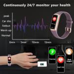 Smart Fitness Tracker with Heart Rate & Sleep Monitor