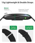 Fitness Tracker Smart Bracelet with Heart Rate Monitor