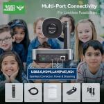 Tenveo 4K PTZ Camera with Auto Tracking and Zoom