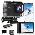 Yolansin 4K Action Camera with 64GB SD Card