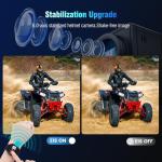 Yolansin 4K Action Camera with 64GB SD Card