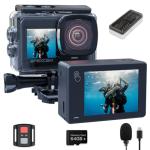Apexcam 4K Action Camera with Dual Touch Screen