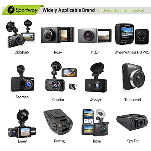 Sportway S10 Pro Suction Cup Dash Cam Mount