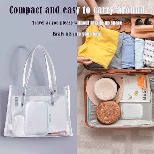 Compact LED Travel Makeup Mirror with Touch Control