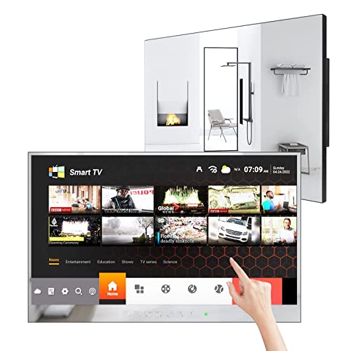 27" Smart Touchscreen Magic Mirror for Bathrooms