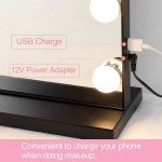 Depuley 23" Hollywood Makeup Vanity Mirror with Lights