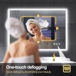 32''x24'' LED Bluetooth Bathroom Mirror with Lights