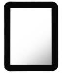 Compact Magnetic Locker Mirror - 5" x 7" Glass