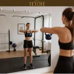TETOTE 48" Full Body Wall Mounted Gym Mirror