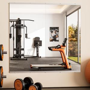 Keonjinn 48" x 24" Home Gym Mirrors - 2PCS