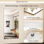 Keonjinn 48" x 24" Home Gym Mirrors - 2PCS