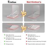 Kintion Compact LED Makeup Mirror with 1X/3X Magnification
