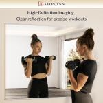 Keonjinn 48" x 24" Home Gym Mirrors - 2PCS