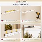 Keonjinn 48" x 24" Home Gym Mirrors - 2PCS