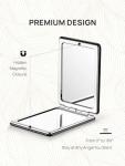 OMIRO Compact Leather Mirror with 1X/3X Magnification
