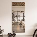 Large Wall-Mounted Gym Workout Mirror 72" x 30