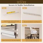 Large Wall-Mounted Gym Workout Mirror 72" x 30