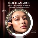 LitBear Rechargeable Double-Sided Travel Makeup Mirror