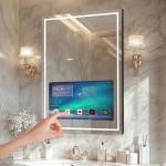 Smart Touch Screen Bathroom Vanity Mirror with Speakers