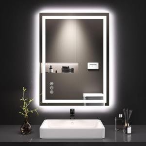 24X32 LED Bathroom Mirror with Anti-Fog & Lights