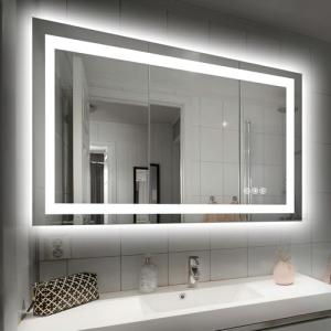 Hivone 40X32 LED Backlit Dimmable Vanity Mirror