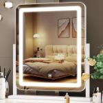 Lighted Hollywood Vanity Makeup Mirror with 5X Magnification