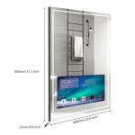 Smart Touch Screen Bathroom Vanity Mirror with Speakers