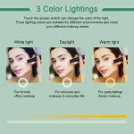 Lighted Folding Travel Makeup Mirror with LEDs